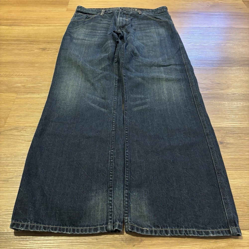 Levis Silver Tab Loose Jeans Men's 34x32 Dark Wash Faded Baggy Skater Grunge Y2K
